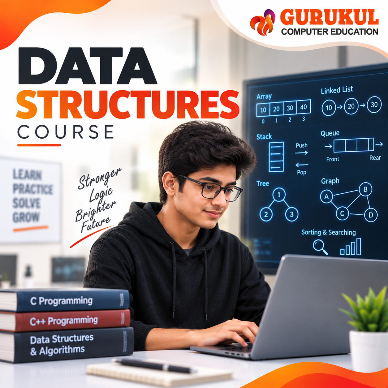 Data Structures Course in Nashik – Programming Training at Gurukul Computer Education
