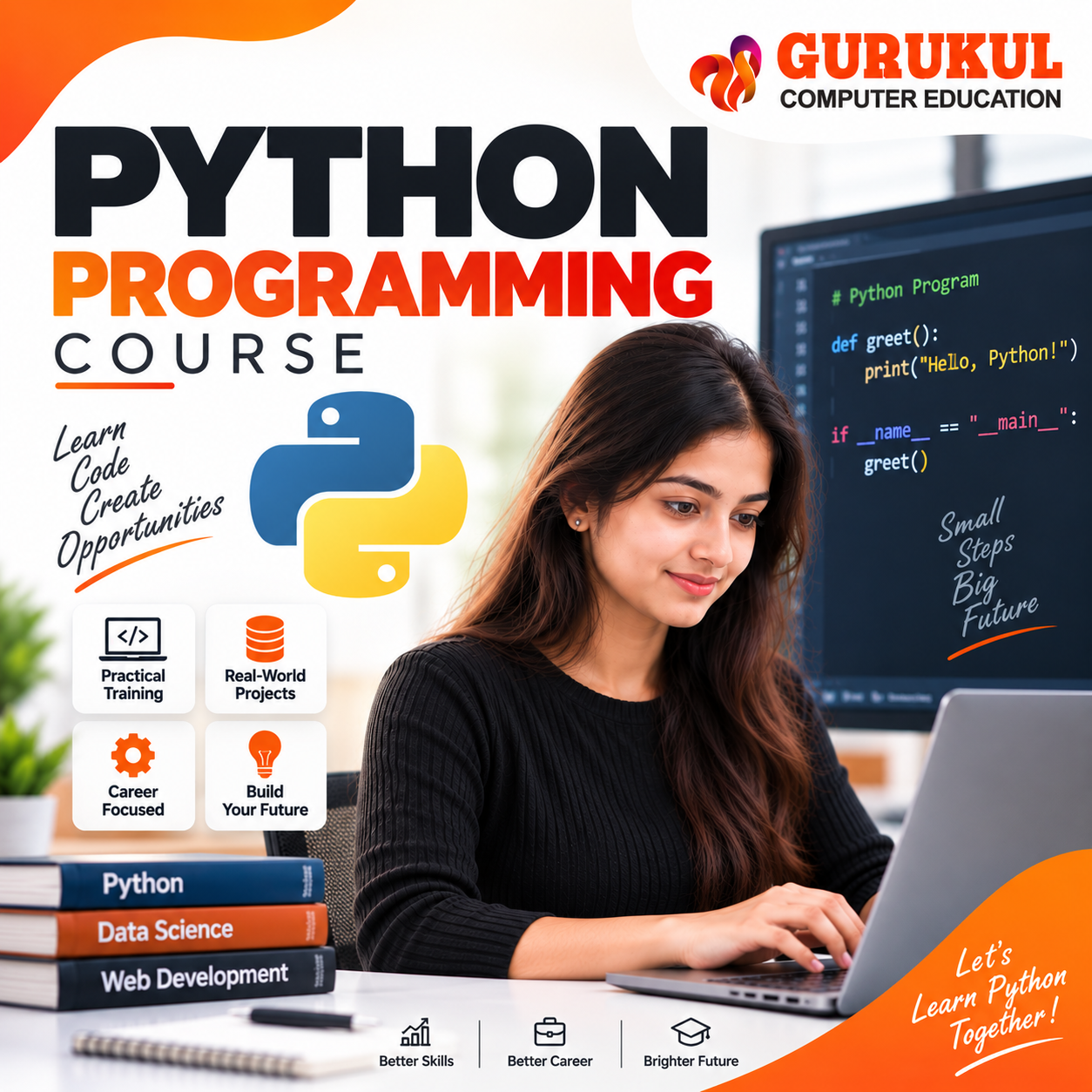 Python Programming Course in Nashik – Python Training at Gurukul Computer Education