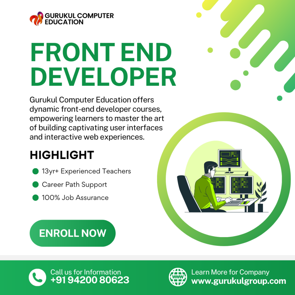 Front-End-Developer-Gurukul-Computer-Education-Nashik